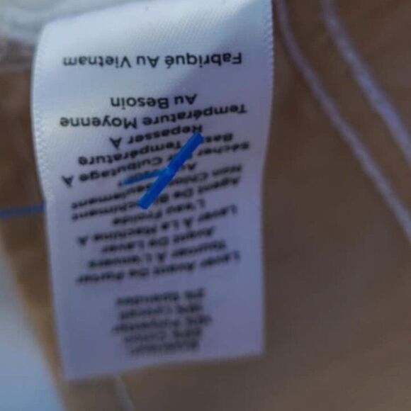 Talbots White Flawless Petal Pusher Jeans no Cuffs size 8P - Picture 11 of 11